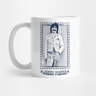 John Prine \/\\ Retro 70s Style Design Mug